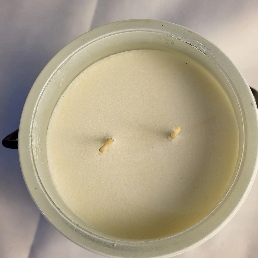 New Milkhouse Candle- Rosewater (Retired Scent) Double Wick 16 Ounce Jar Candle